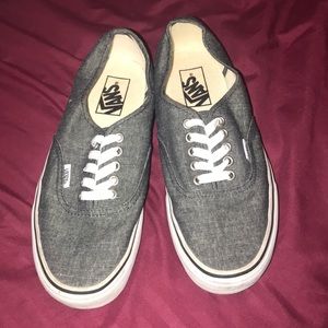 Gray Vans Women’s Sz 8.5
